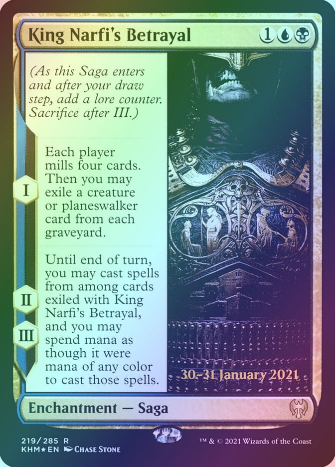 King Narfi's Betrayal (PKHM) (219s) / Foil