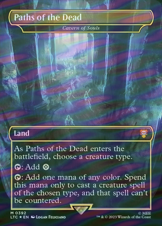 Cavern of Souls (LTC) (392) / Borderless / Surge Foil