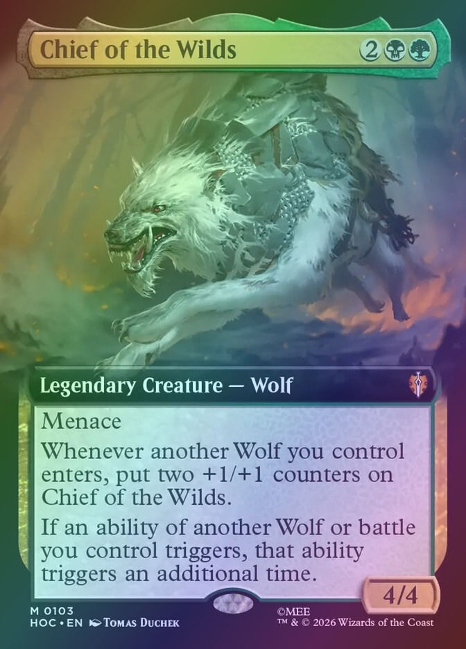 Chief of the Wilds (HOC) (103) / Foil