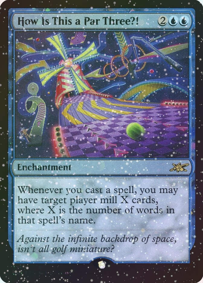 How Is This a Par Three?! (UNF) (335) / Galaxy Foil