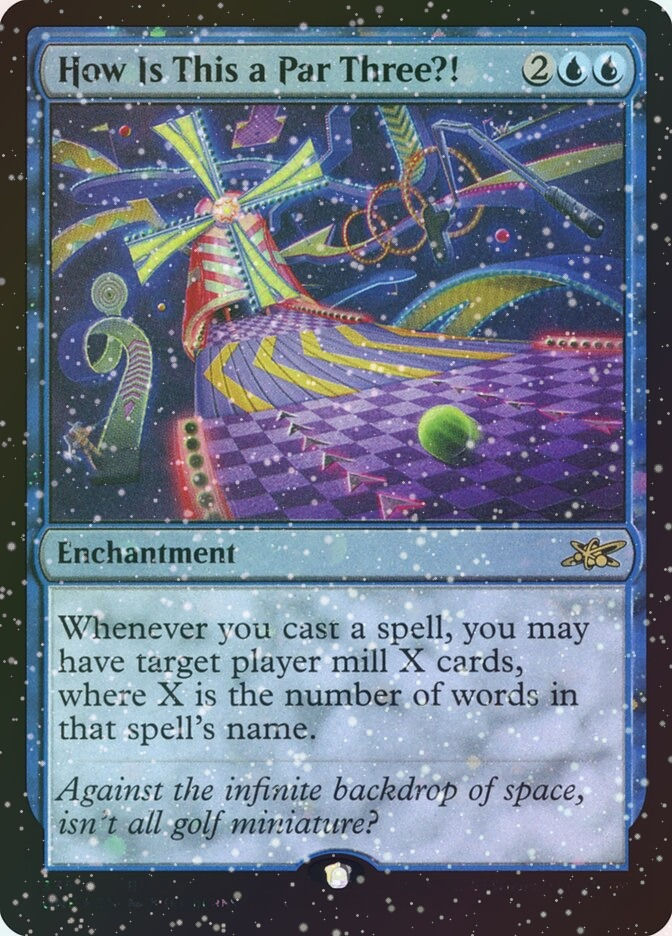How Is This a Par Three?! (UNF) (335) / Galaxy Foil