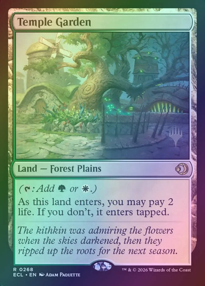 Temple Garden (PECL) (268p) / Foil