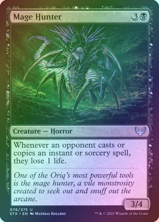Mage Hunter (STX) (76) / Foil
