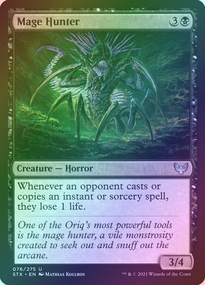 Mage Hunter (STX) (76) / Foil