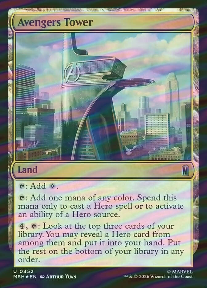 Avengers Tower (MSH) (452) / Surge Foil