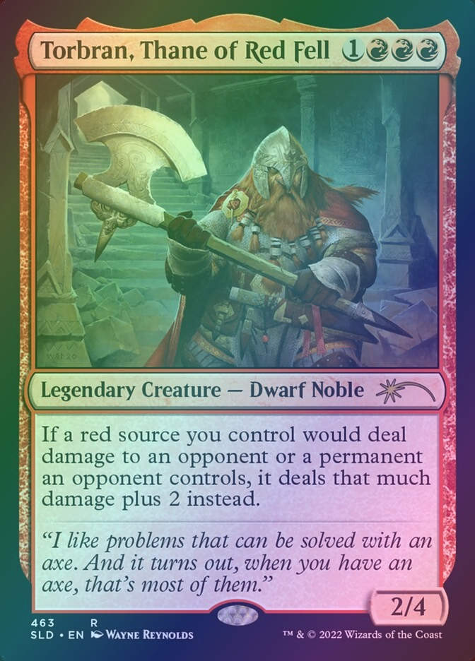 Torbran, Thane of Red Fell (SLD) (463) / Foil
