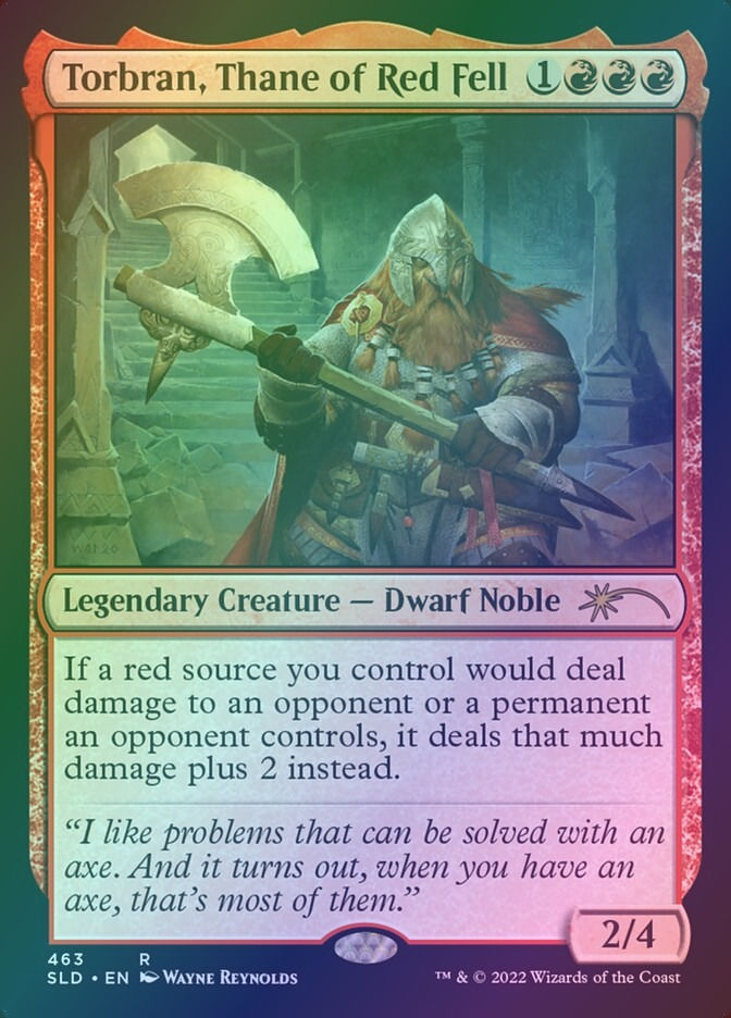 Torbran, Thane of Red Fell (SLD) (463) / Foil