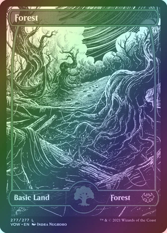 Forest (VOW) (277) / Showcase / Foil