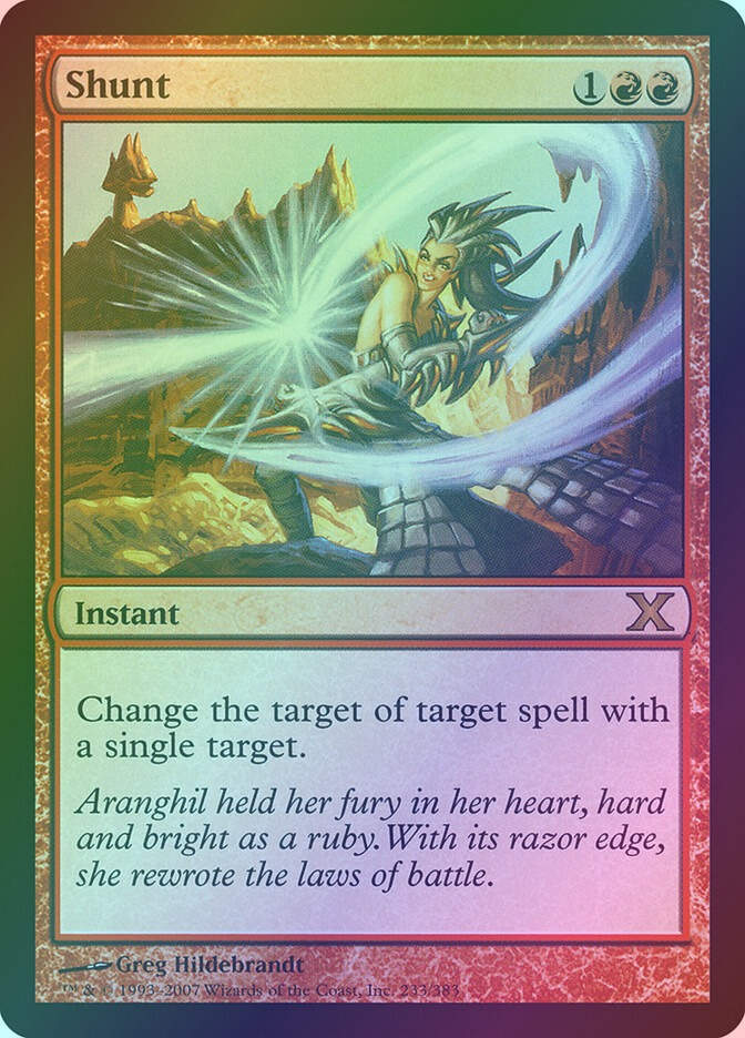 Shunt (10E) (233) / Foil