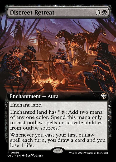 Discreet Retreat (otc) (56) / Extended Art