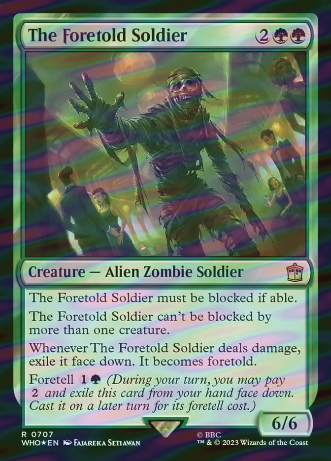 The Foretold Soldier (WHO) (707) / Surge Foil