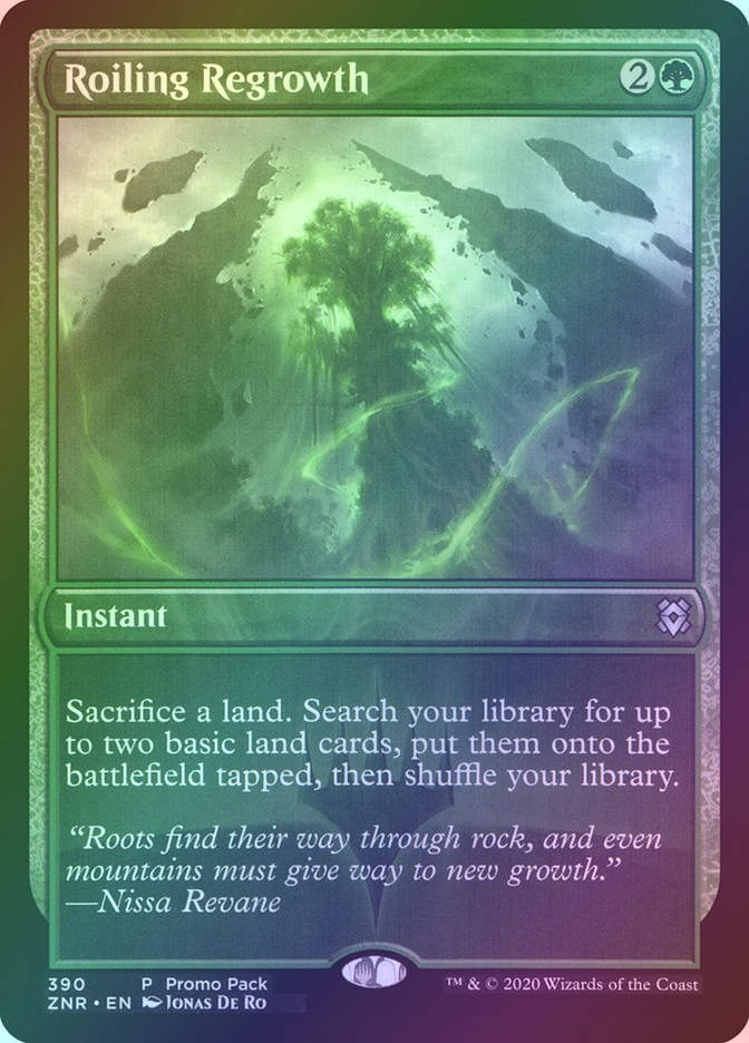 Roiling Regrowth (ZNR) (390) / Foil