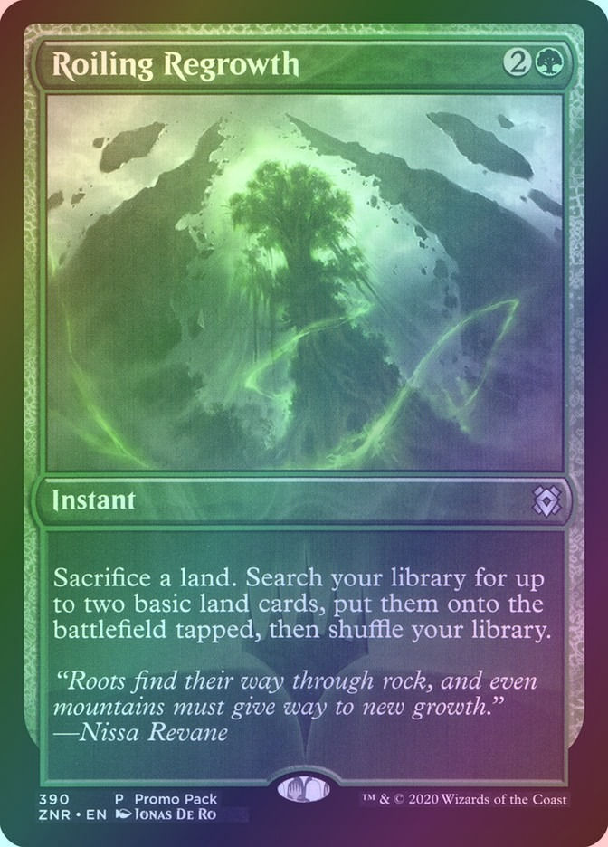 Roiling Regrowth (ZNR) (390) / Foil