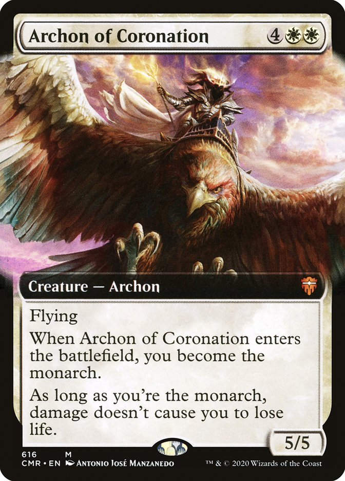 Archon of Coronation (CMR) (616) / Extended Art
