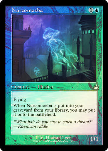 Narcomoeba (rvr) (451) / Retro / Foil