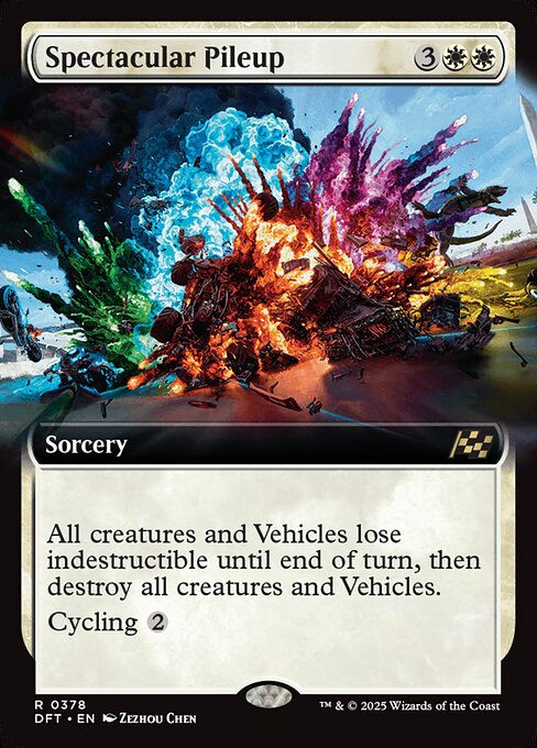 Spectacular Pileup (DFT) (378) / Extended Art
