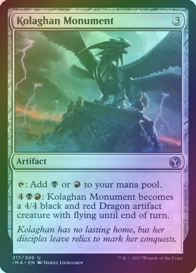 Kolaghan Monument (IMA) (217) / Foil