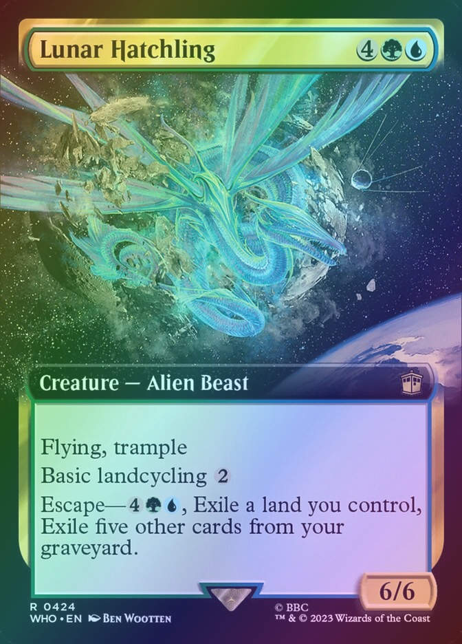Lunar Hatchling (WHO) (424) / Extended Art / Foil