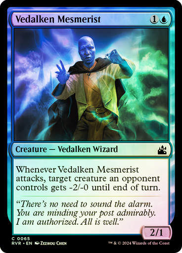 Vedalken Mesmerist (rvr) (65) / Foil