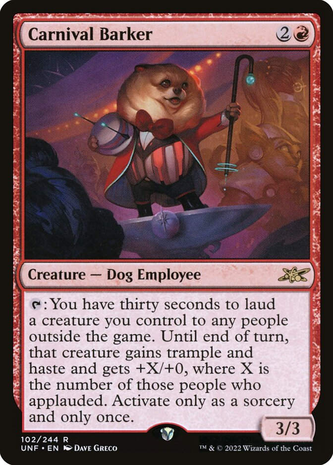 Carnival Barker (UNF) (102)