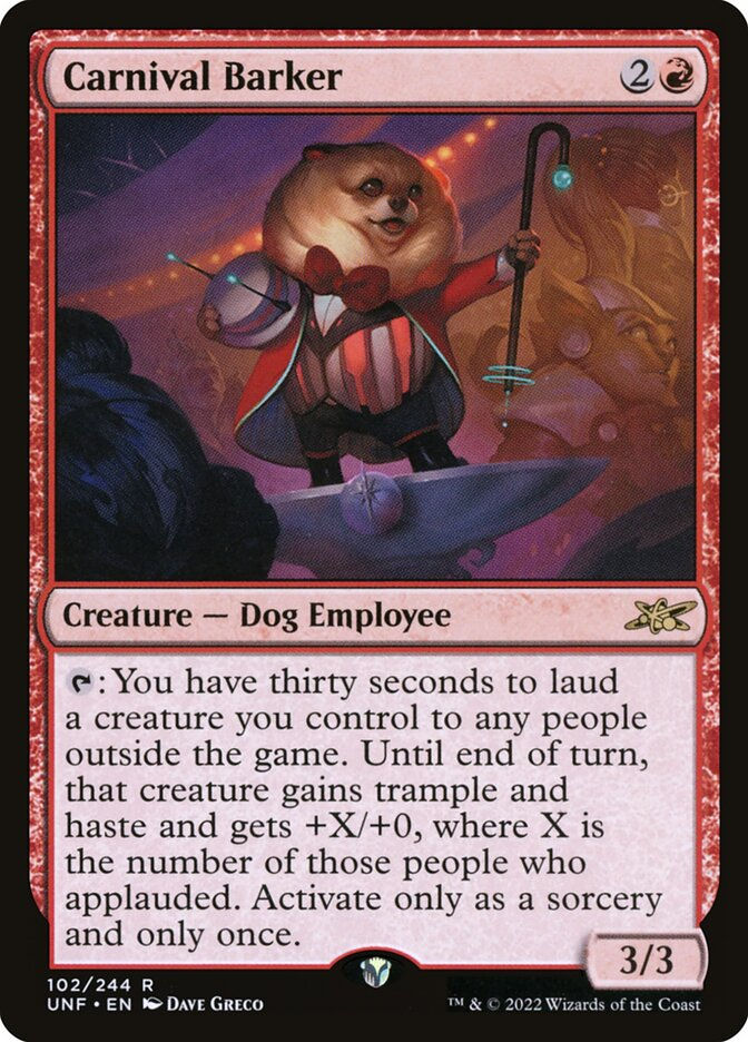 Carnival Barker (UNF) (102)