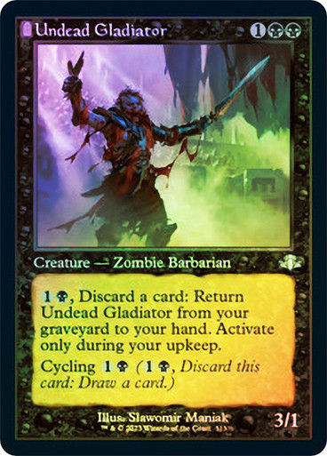Undead Gladiator (DMR) / Showcase / Foil