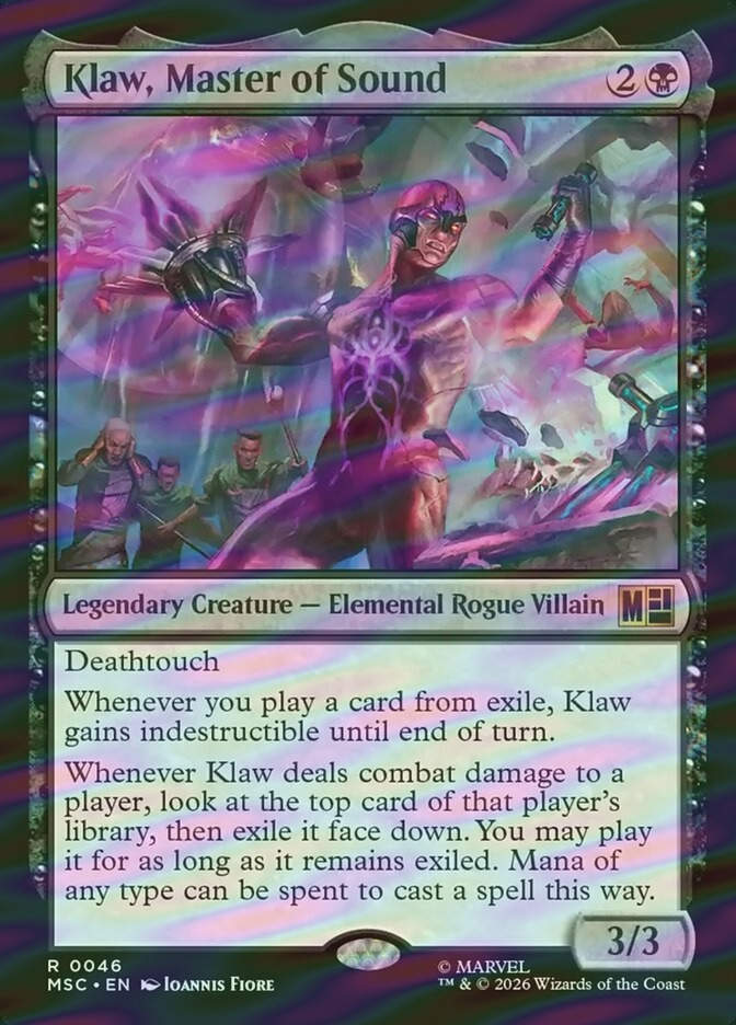 Klaw, Master of Sound (MSC) (46) / Surge Foil