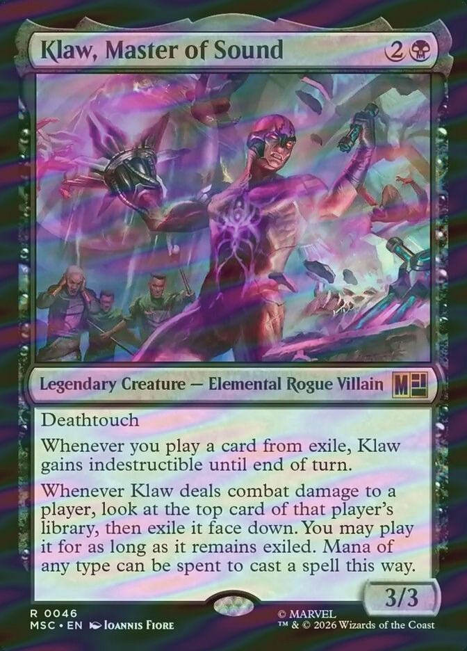 Klaw, Master of Sound (MSC) (46) / Surge Foil