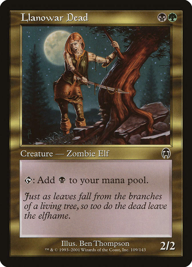 Llanowar Dead (APC) (109)