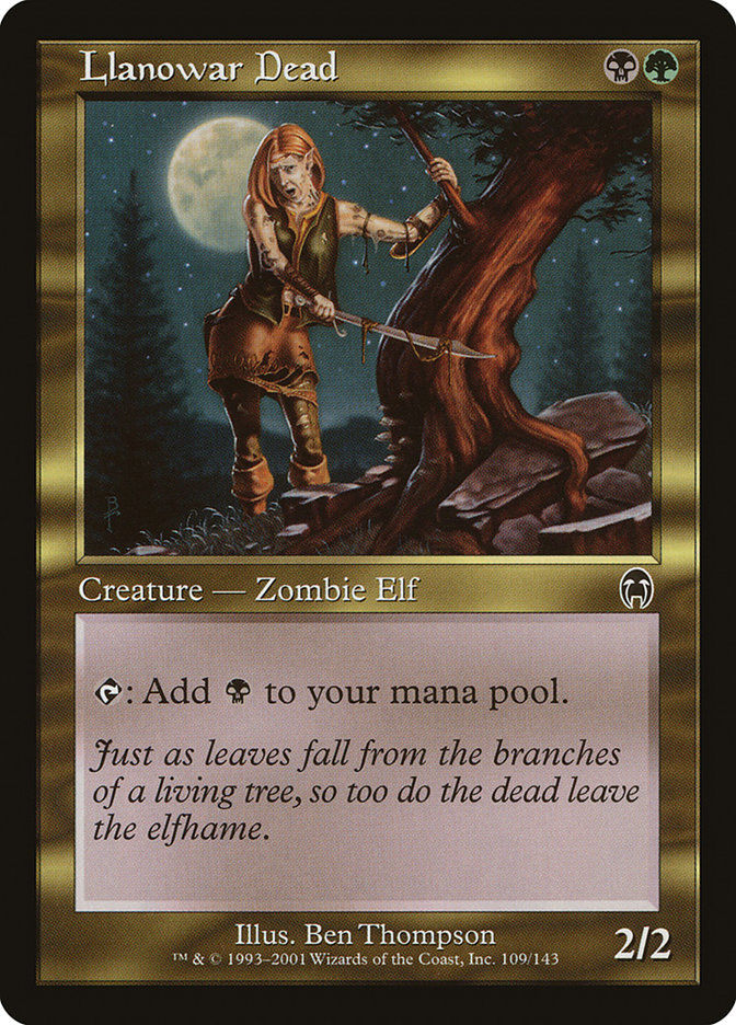 Llanowar Dead (APC) (109)