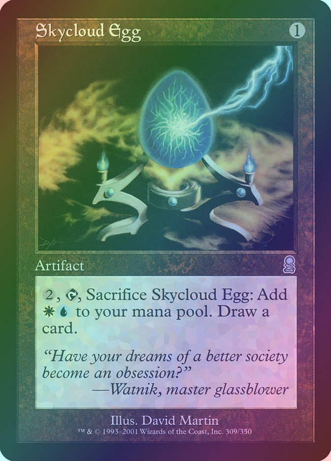 Skycloud Egg (ODY) (309) / Foil