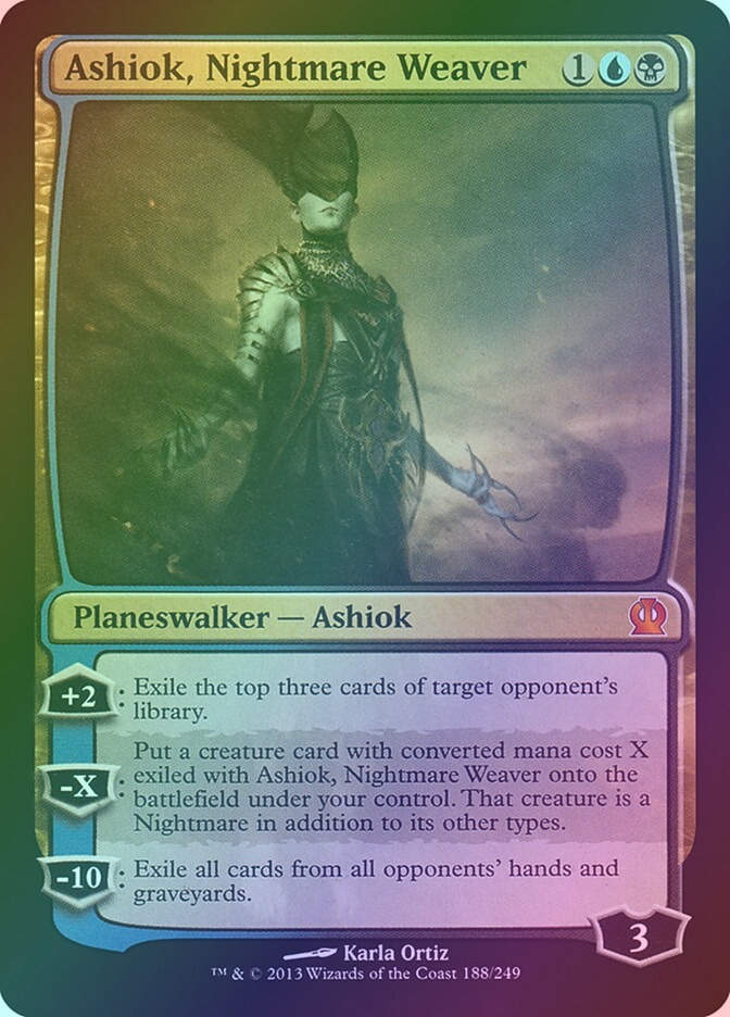 Ashiok, Nightmare Weaver (THS) (188) / Foil
