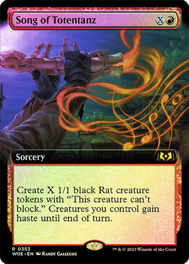 Song of Totentanz (woe) / Extended Art Foil