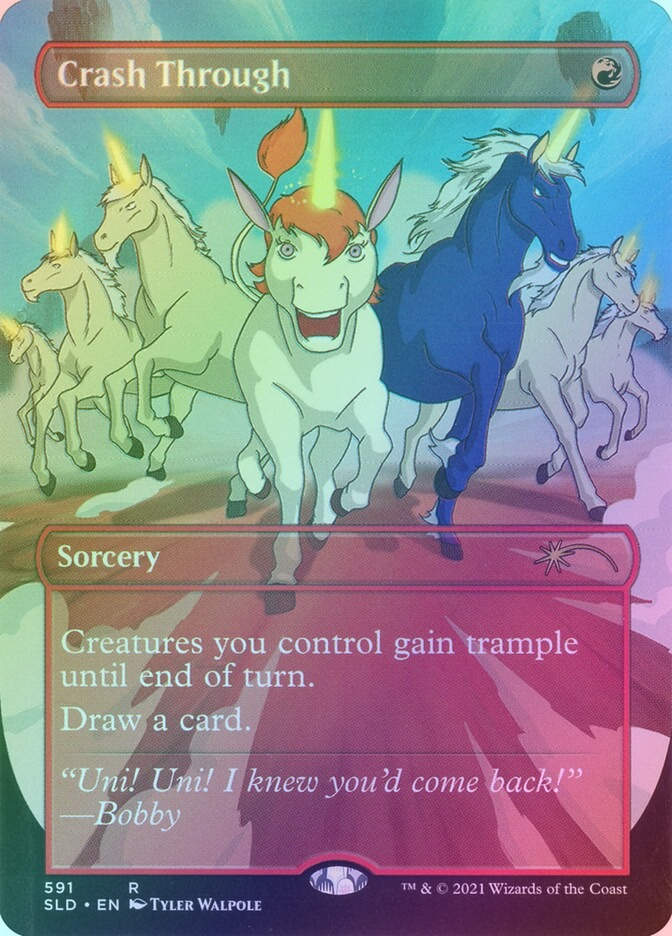 Crash Through (SLD) (591) / Borderless / Foil