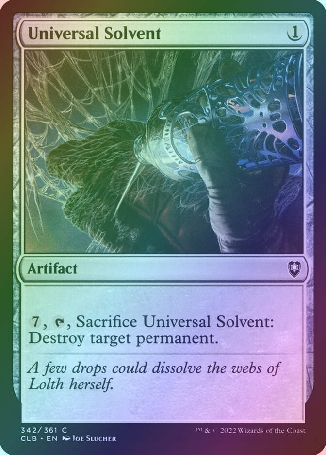 Universal Solvent (CLB) (342) / Foil