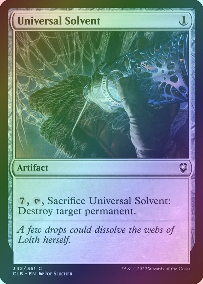 Universal Solvent (CLB) (342) / Foil