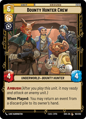 Bounty Hunter Crew (SOR_#183/252)