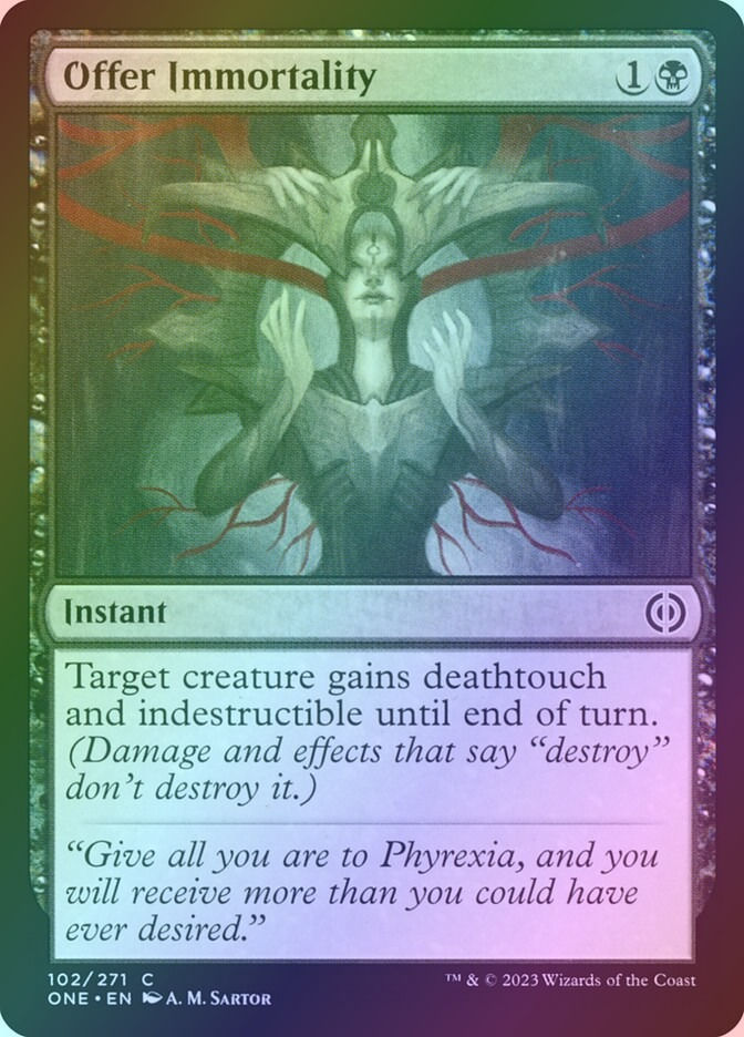 Offer Immortality (ONE) (102) / Foil