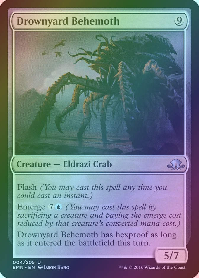 Drownyard Behemoth (EMN) (4) / Foil