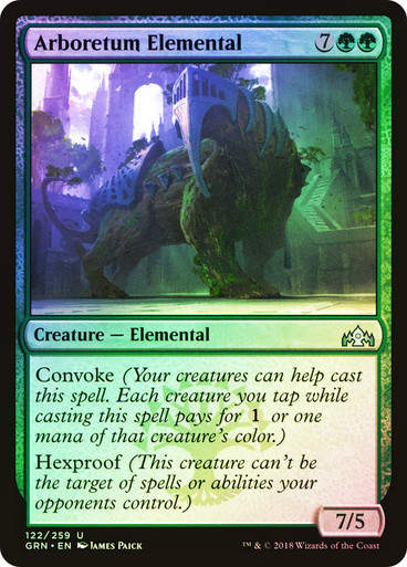 Arboretum Elemental (GRN) (122) / Foil