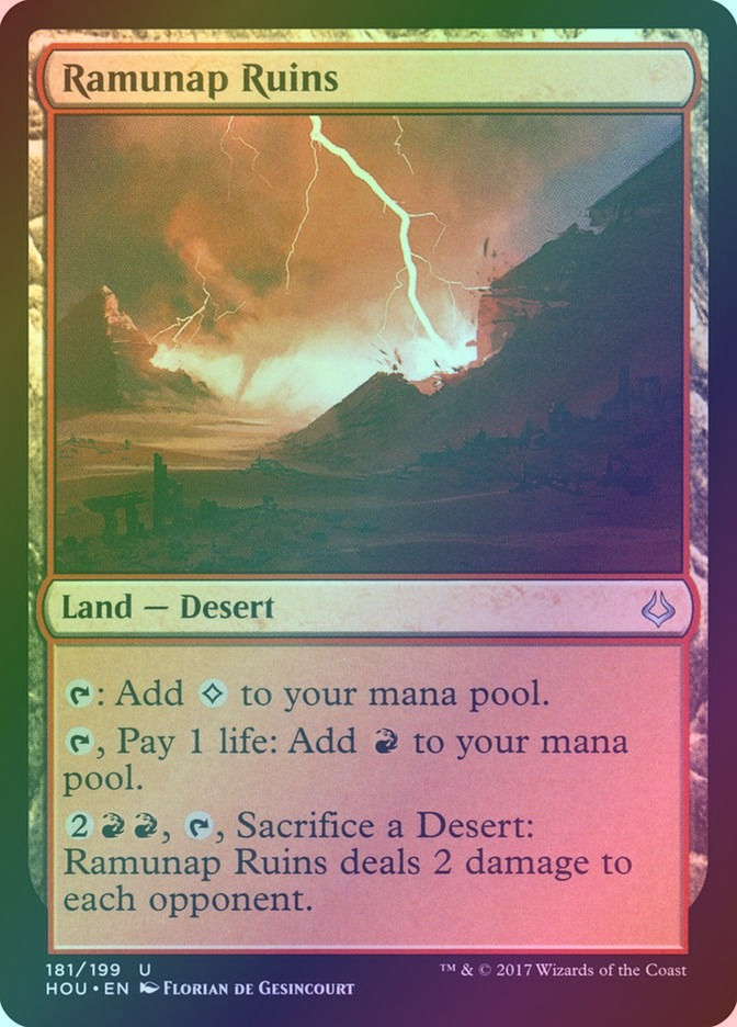 Ramunap Ruins (HOU) (181) / Foil