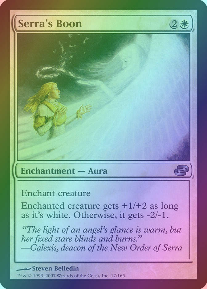 Serra's Boon (PLC) (17) / Foil