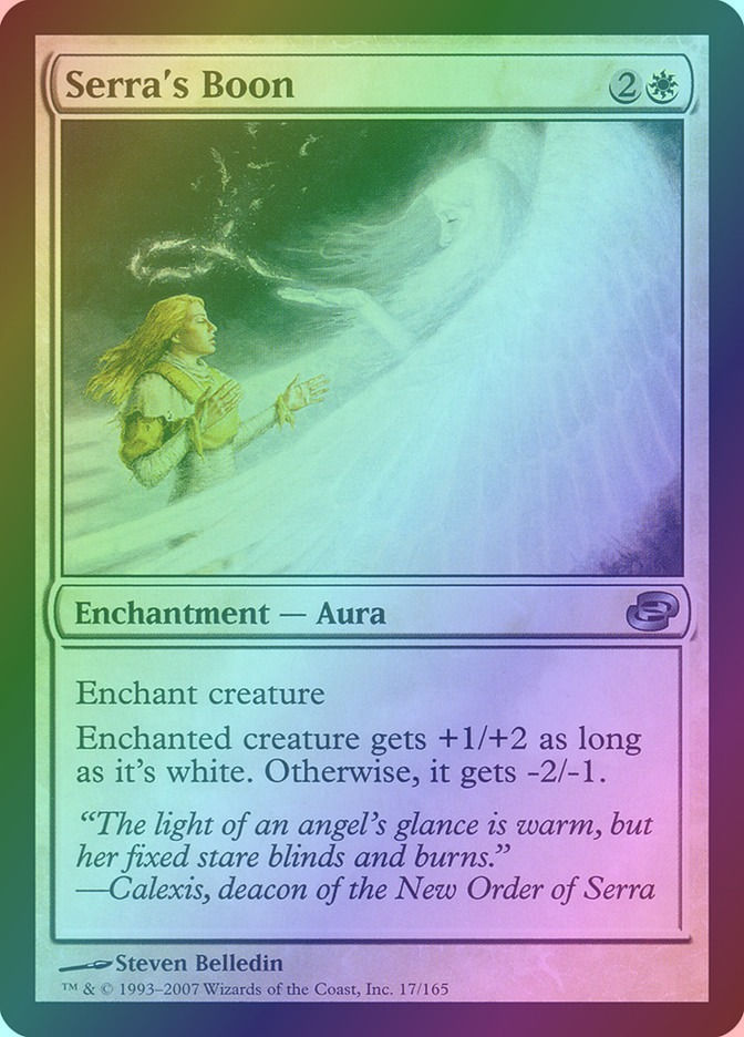 Serra's Boon (PLC) (17) / Foil