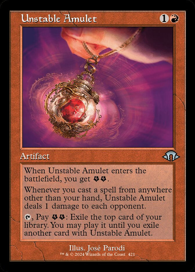 Unstable Amulet (MH3) (421)