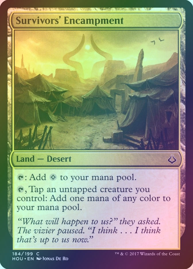 Survivors' Encampment (HOU) (184) / Foil