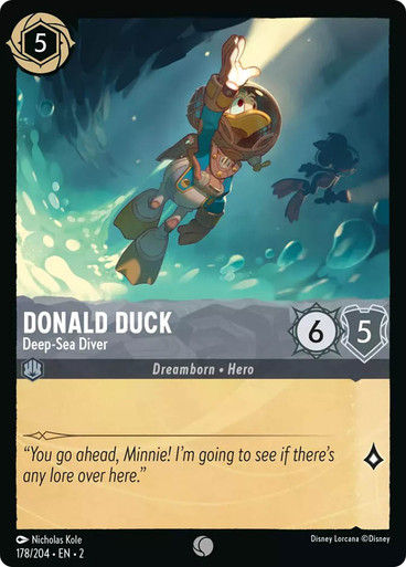 Donald Duck - Deep-Sea Diver (LOR_ROF)