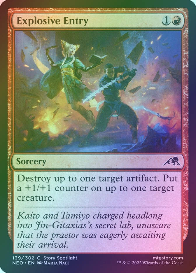 Explosive Entry (NEO) (139) / Foil