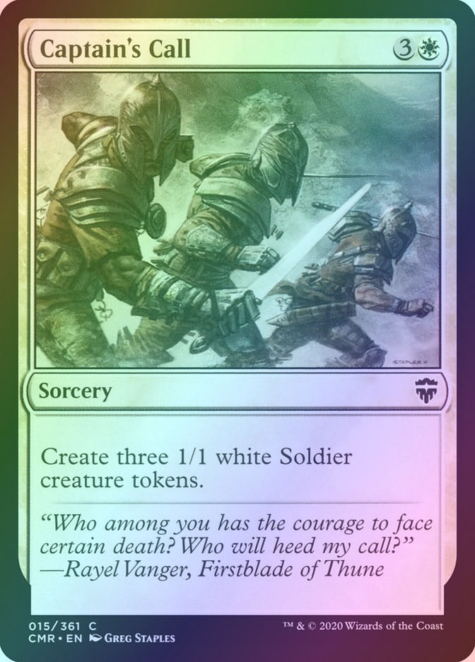 Captain's Call (CMR) (15) / Foil