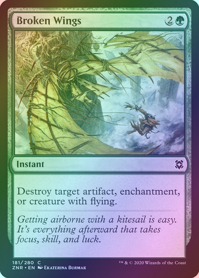 Broken Wings (ZNR) (181) / Foil
