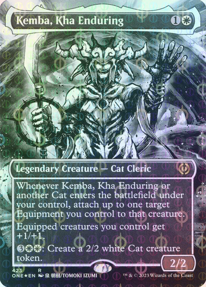 Kemba, Kha Enduring (ONE) (423) / Borderless / Showcase / Compleat Foil
